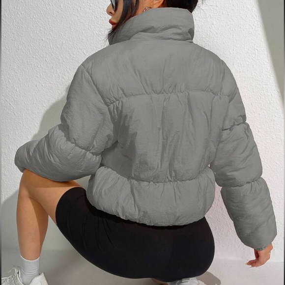 Cozy zip up puffer jacket - Picture 3 of 5